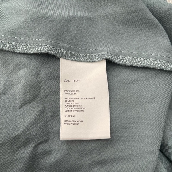 OAK+FORT Cowl Neck Satin Dress - Picture 6 of 6